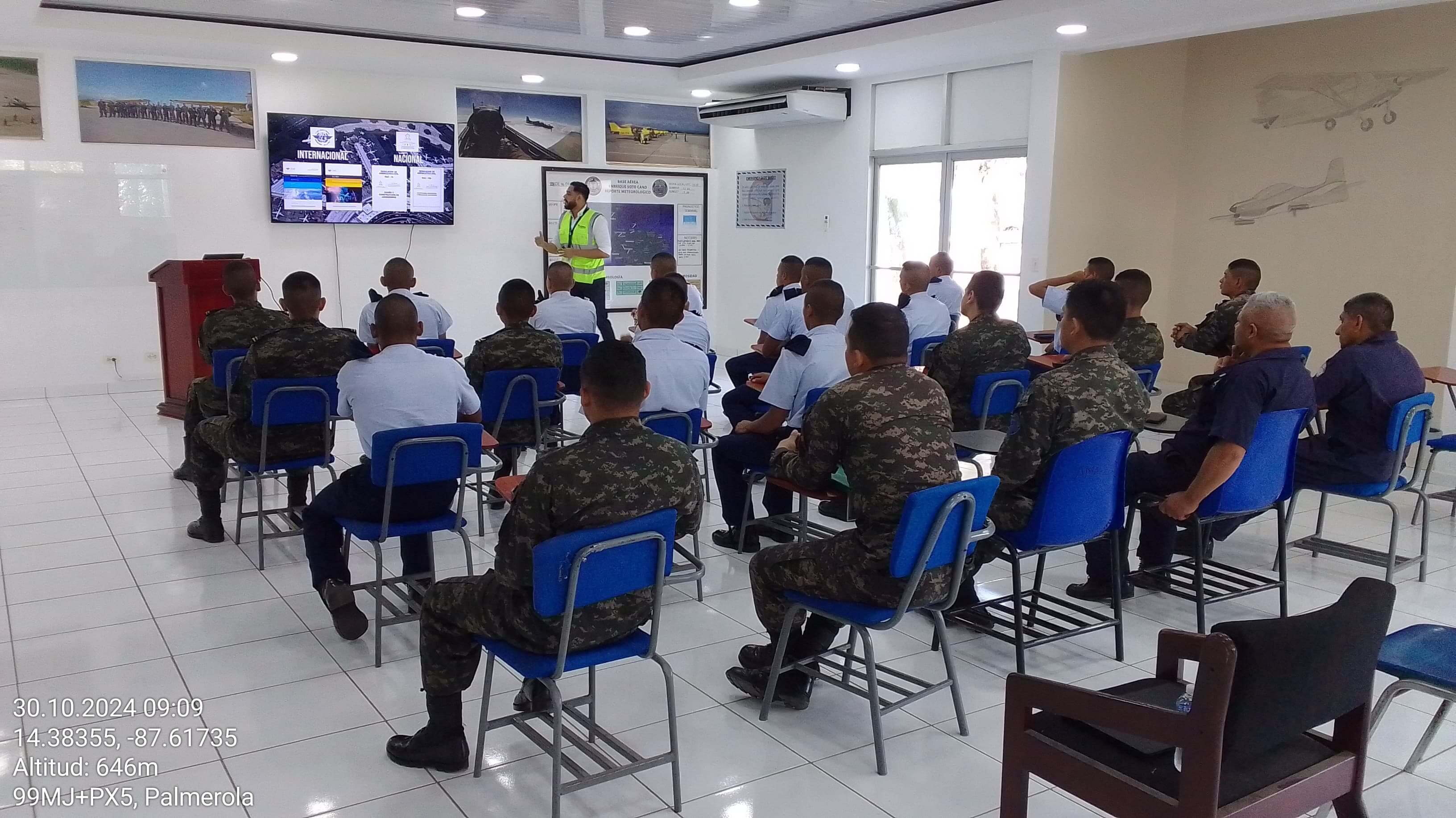 Noticias-Aeropuerto-Tegucigalpa-Honduras-Toncontín-Palmerola International Airport capacita a la Fuerza Aérea Hondureña en Seguridad Operacional