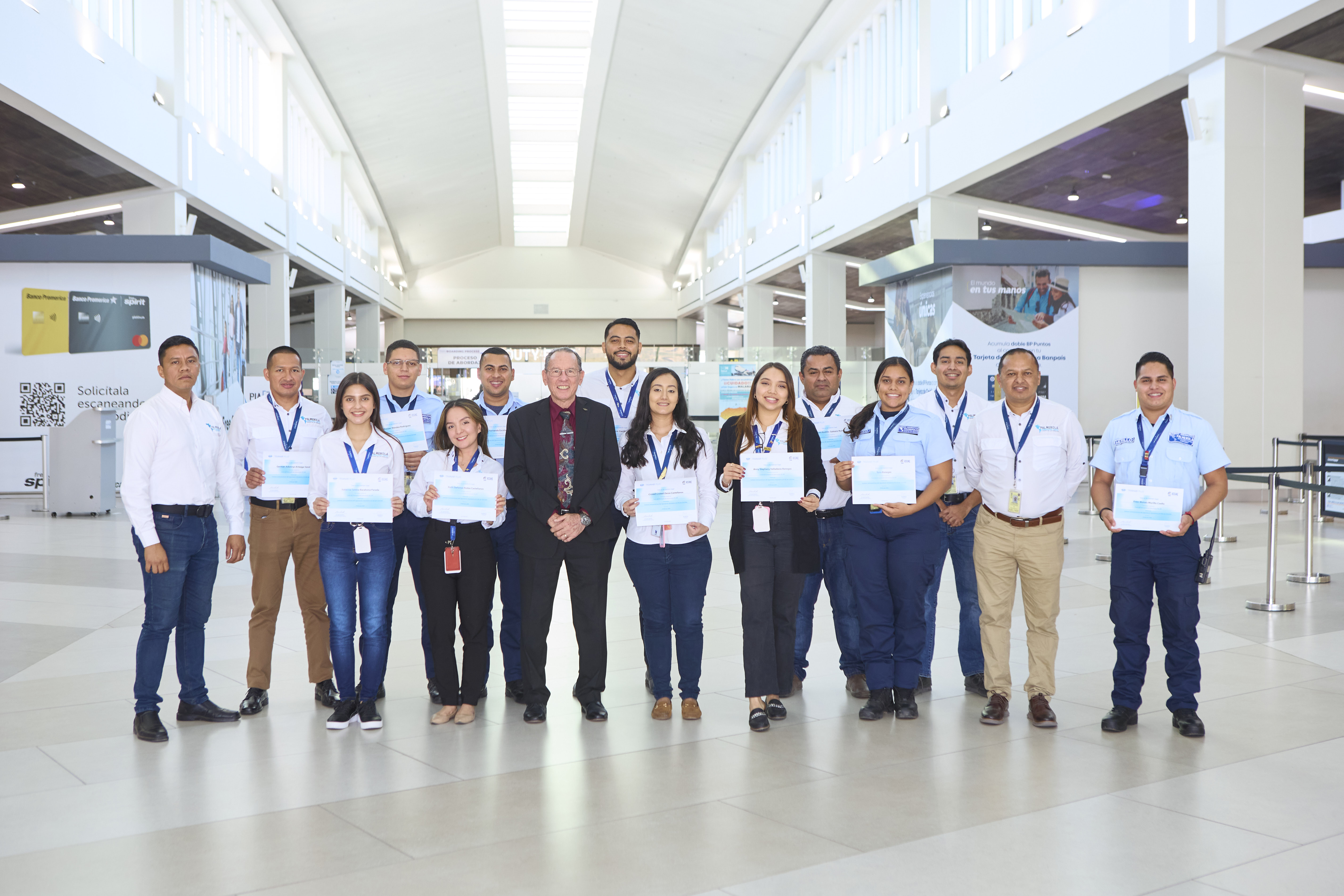 Noticias-Aeropuerto-Tegucigalpa-Honduras-Toncontín-Colaboradores de Palmerola reciben curso internacional de Formación de Instructores
